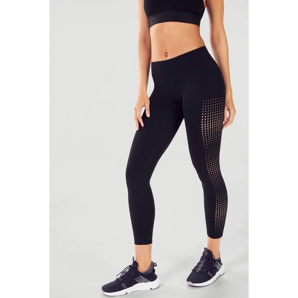 Fabletics Mid-Rise SculptKnit Dot 7/8 Leggings